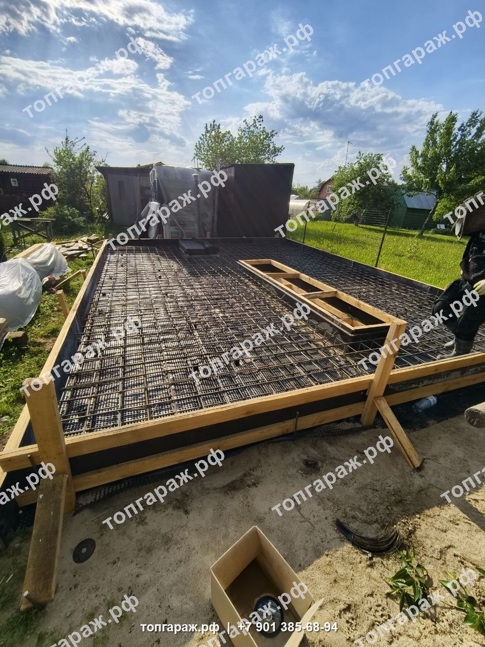 Фундамент под гараж